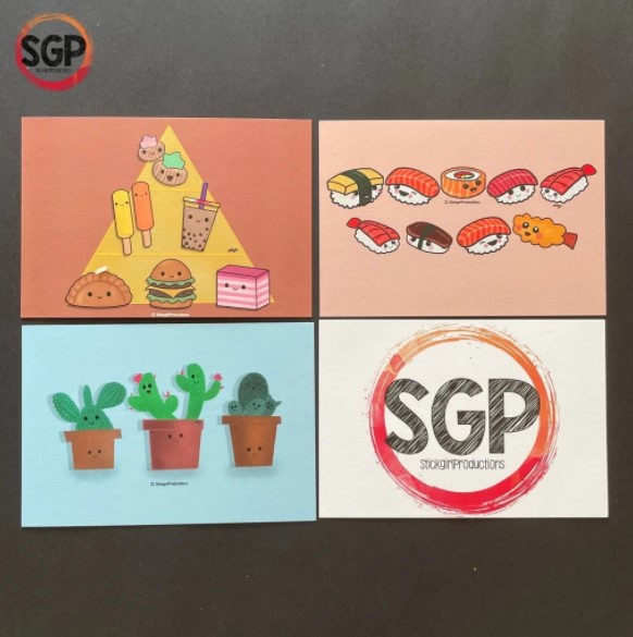 Salt & h2o SGP Mémoire Postcard Volume 1